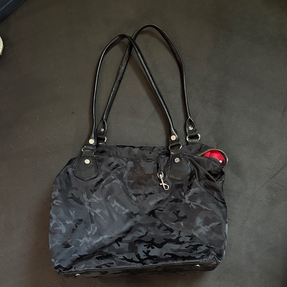 MZ Wallace Black Camouflage Women's Bag - Picture 5 of 5